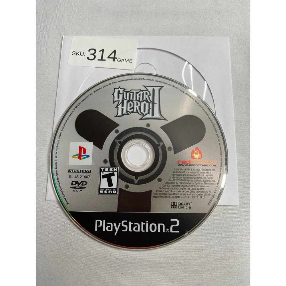 Guitar Hero II Sony PlayStation 2